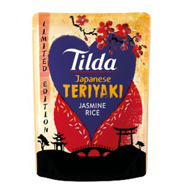 Tilda Microwave Japanese Teriyaki Rice : Top Op Foods