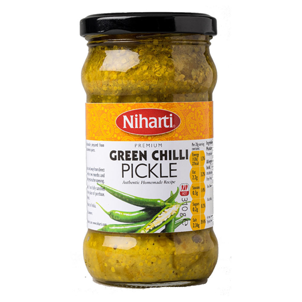 Niharti Green Chilli Pickle PM £1.59 & 2 for £2.49 Top Op Foods