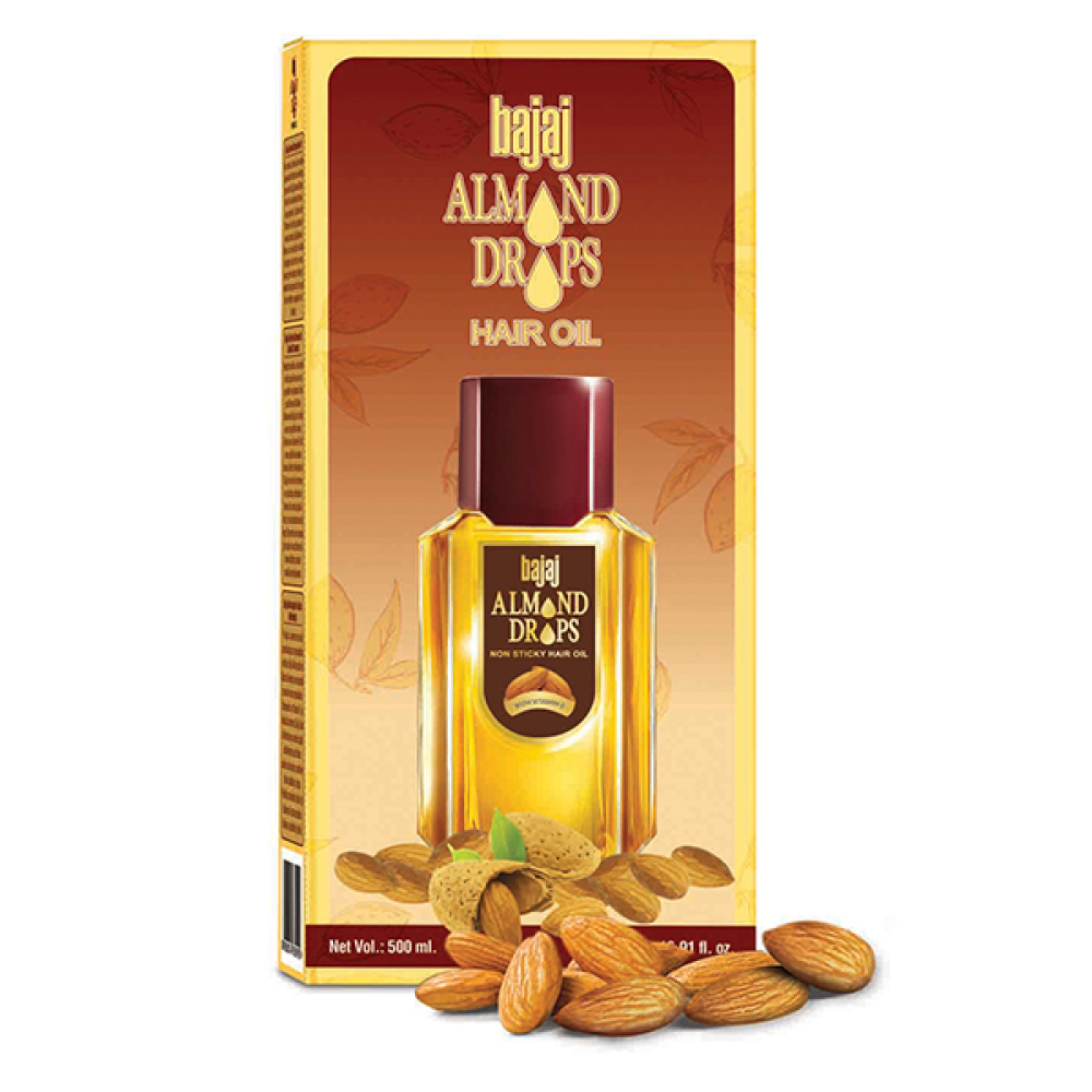 Bajaj Almond Drops Hair Oil  6X Vitamin E Nourishment  NonSticky Hair Oil  For Hair Fall Control  285ml  Amazonin Health  Personal Care