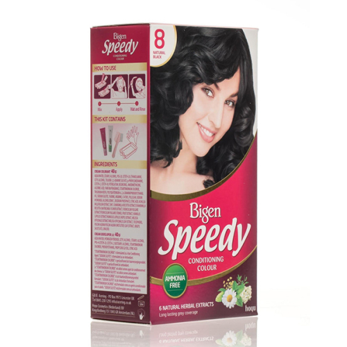 Bigen Women Hair Dye (8) Natural Black