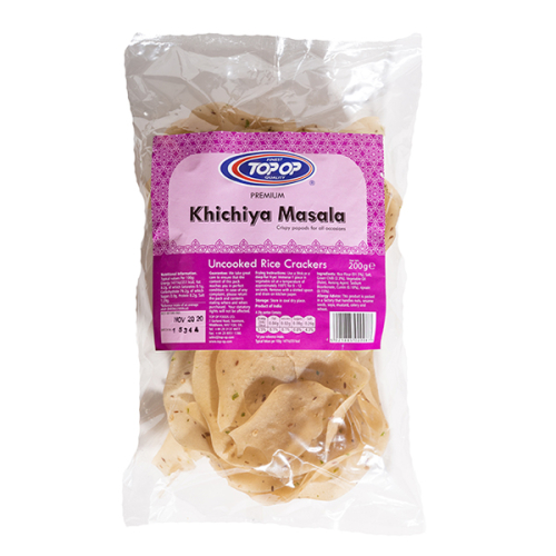 Top-Op Rice Papdi Masala