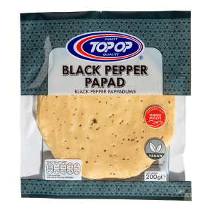 Top-Op Papad Black Pepper