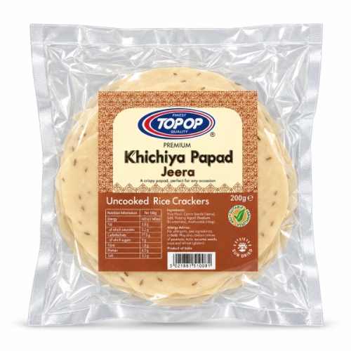 Top-Op Khichiya Papad Green Chilli