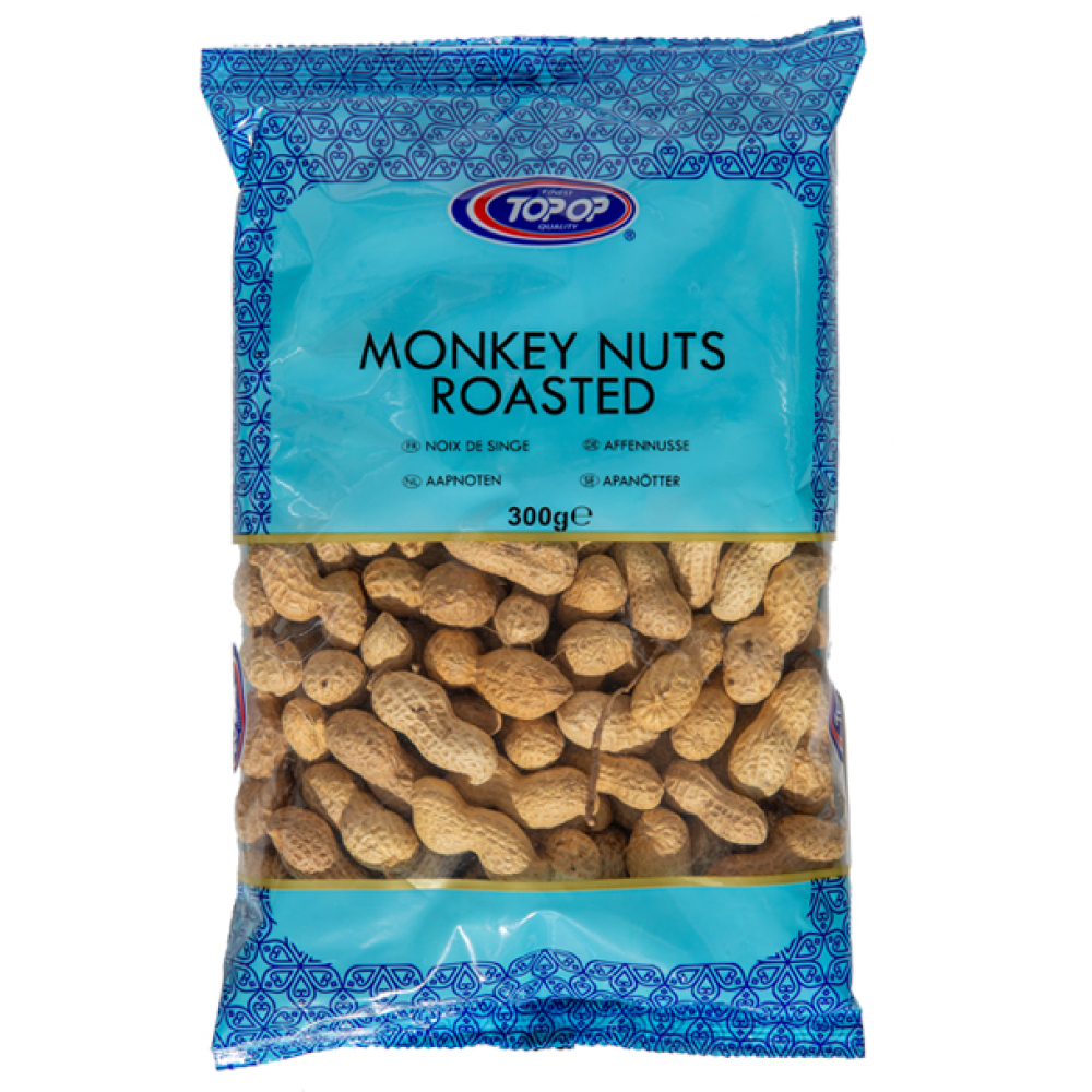TopOp Monkey Peanuts Roasted Top Op Foods