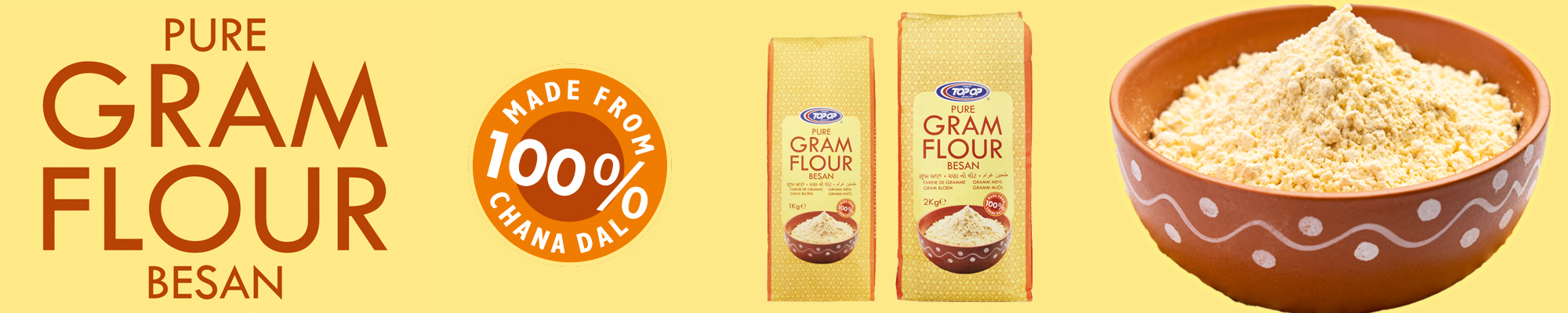 Top-Op Gram Flour Besan