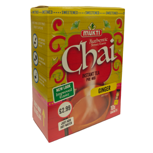 Mukti Tea Ginger Sweetened
