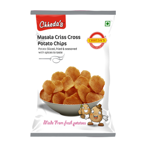 Chhedas Potato Chips Masala Criss Cross
