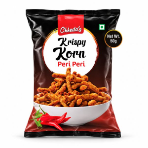 CHHEDAS KRISPY KORN PERI PERI 30x50g