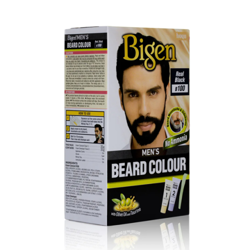 Bigen Beard Colour Men's (100) Real Black