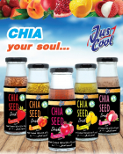 Jus Cool Chia Seed Drinks