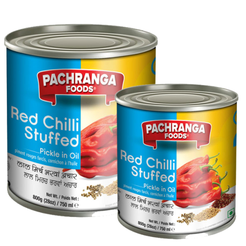 Pachranga Red Stuff Chilli Pickle In Tins
