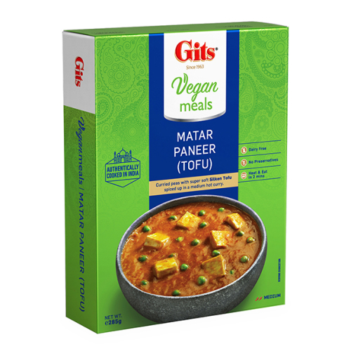 Gits Ready Meals Matar Paneer (Tofu)