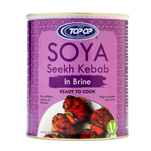 Top-Op Soya Seekh Kebab In Brine