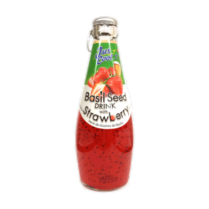 Juscool Basil Seed Drink Strawberry
