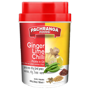 Pachranga Ginger/Lime/Chilli Pickle In Jars