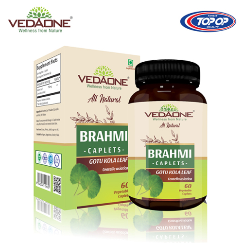 Vedaone Vegetarian Caplets Brahmi