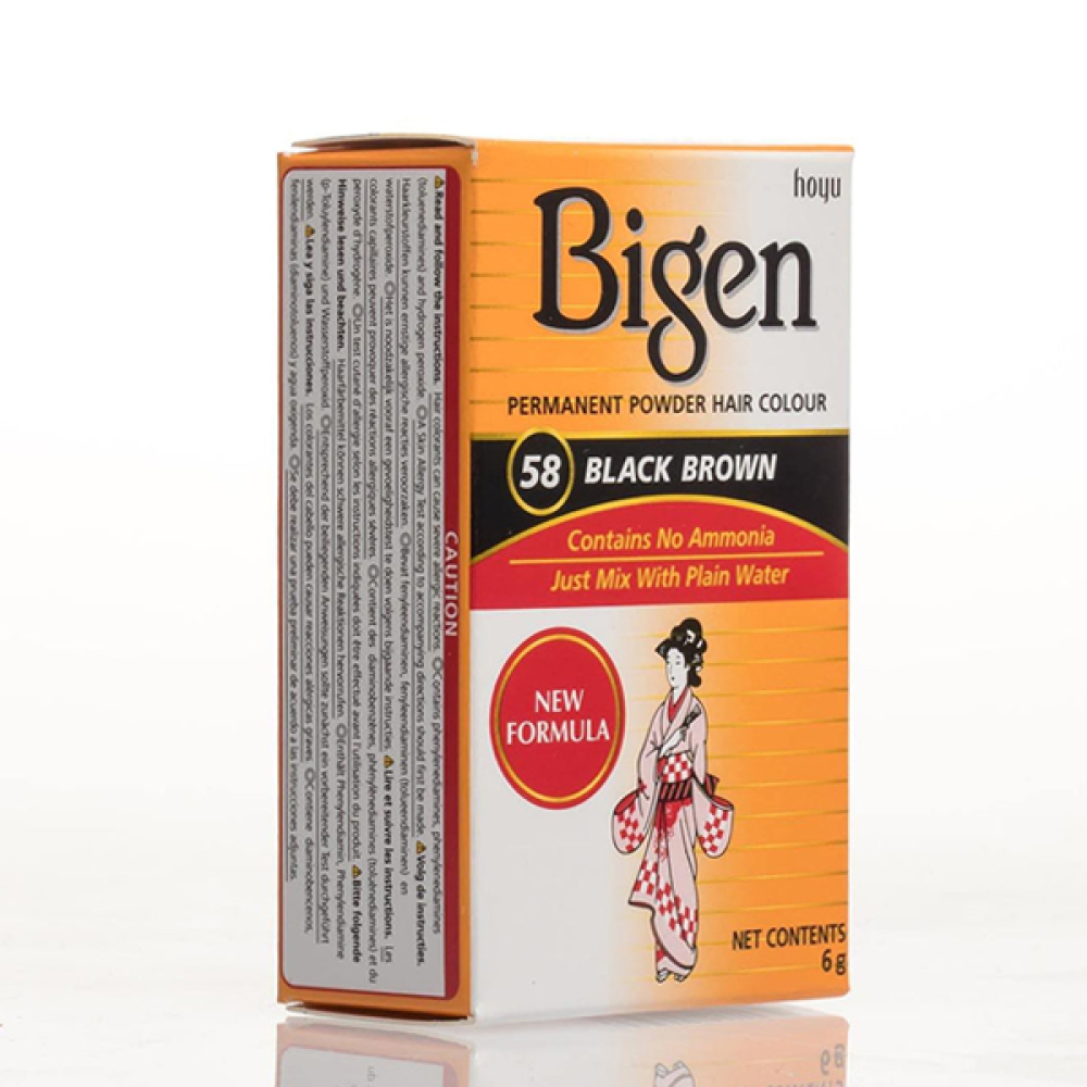 Bigen Hair Dye (58) Black Brown : Top Op Foods