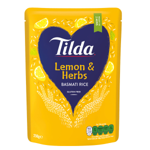 Tilda Microwave Lemon & Herbs Basmati
