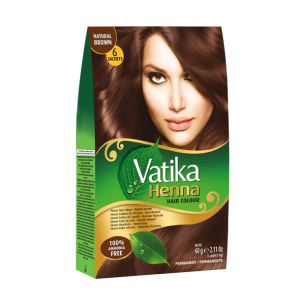 Vatika Henna Hair Colour - Natural Brown