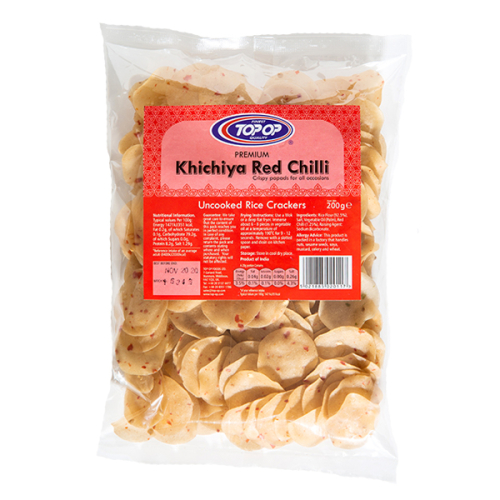 Top-Op Rice Papdi Red Chilli