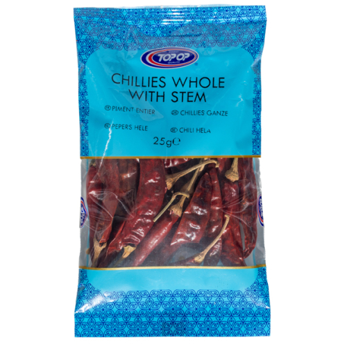 Top-Op Chillies Whole With Stem Top-Op Chillies Whole With Stem