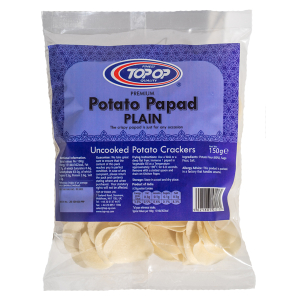 Top-Op Potato Papad Plain