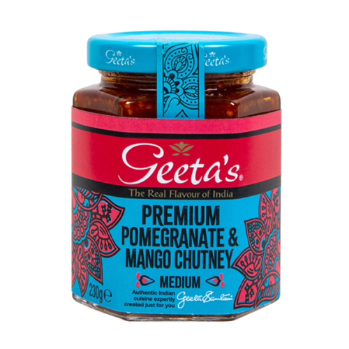 Geetas Chutney Mango & Pomagranate