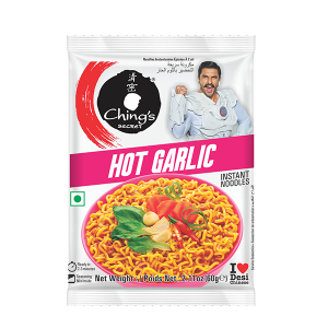 Chings Instant Noodles Hot Garlic