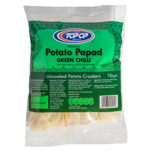Top-Op Potato Papad Green Chilli