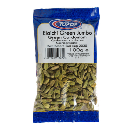 Top-Op Elaichi Green Jumbo (Cardamom) Top-Op Elaichi Green Jumbo (Cardamom)