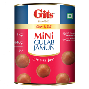 Gits Gulab Jamun in Tins