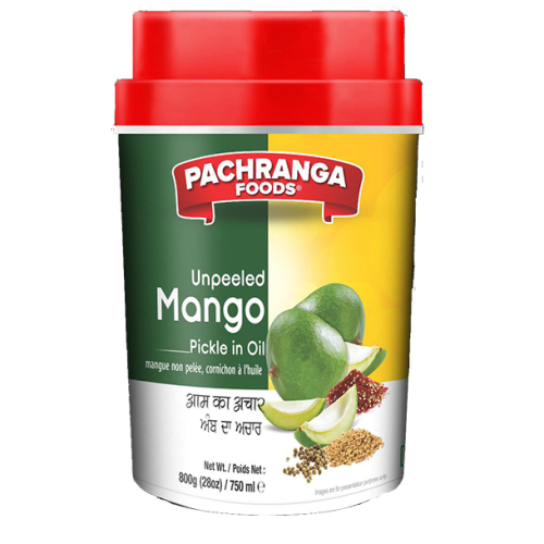 Pachranga Unpeeled Mango Pickle In Jars