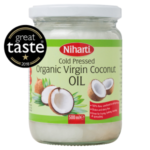 Niharti Organic Virgin Coconut Oil Jars