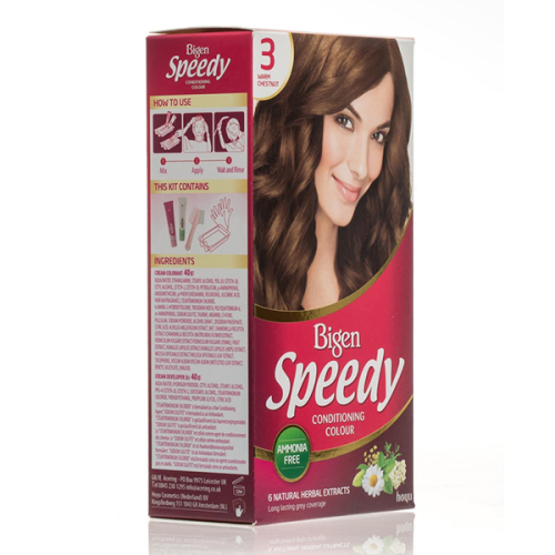 Bigen Women Hair Dye (3) Warm Chestnut