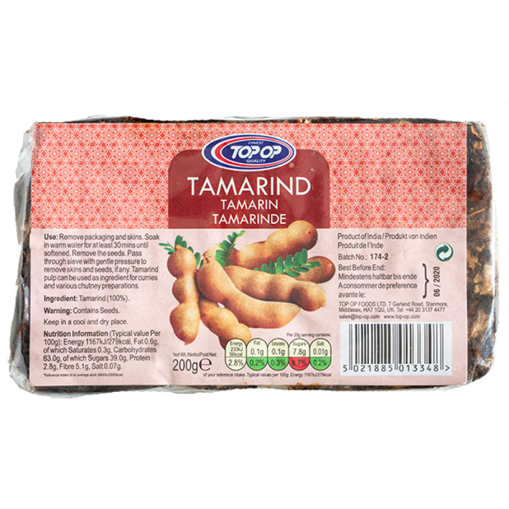 TopOp Tamarind Slabs Indian Top Op Foods