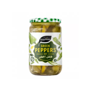 Greenfields Hot Green Peppers In Brine