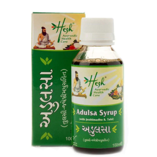 Hesh Adulsa Tulsi Syrup Top Op Foods
