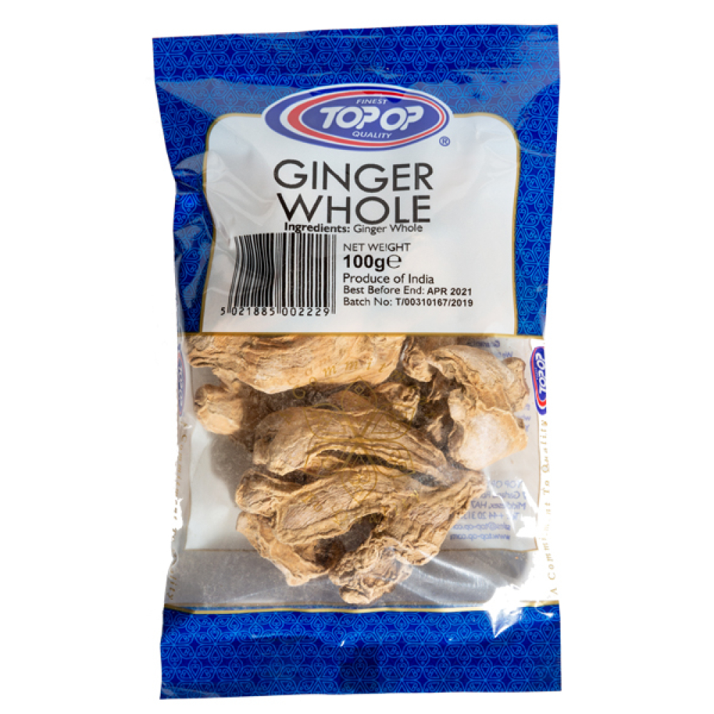 TopOp Ginger Whole Blanched Top Op Foods
