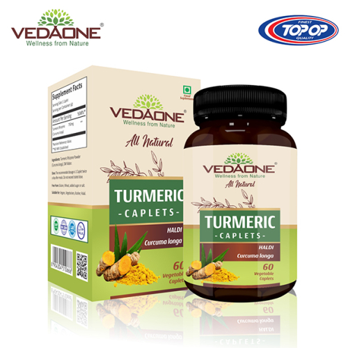 Vedaone Vegetarian Caplets Turmeric