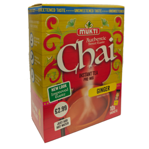 Mukti Tea Ginger Unsweetened