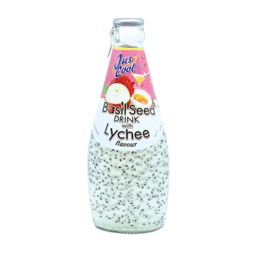 Juscool Basil Seed Drink Lychee