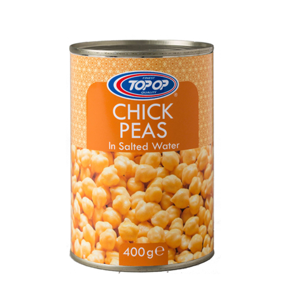 TopOp Canned Chick Peas Top Op Foods