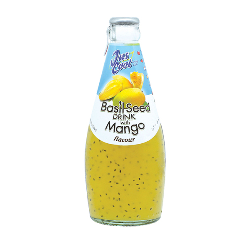 Juscool Basil Seed Drink Mango