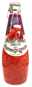Juscool Basil Seed Drink Pomagranate