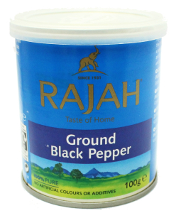 Rajah Black Pepper Powder Tins