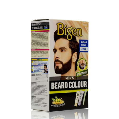 Bigen Beard Colour Men's (104) Natural Brown